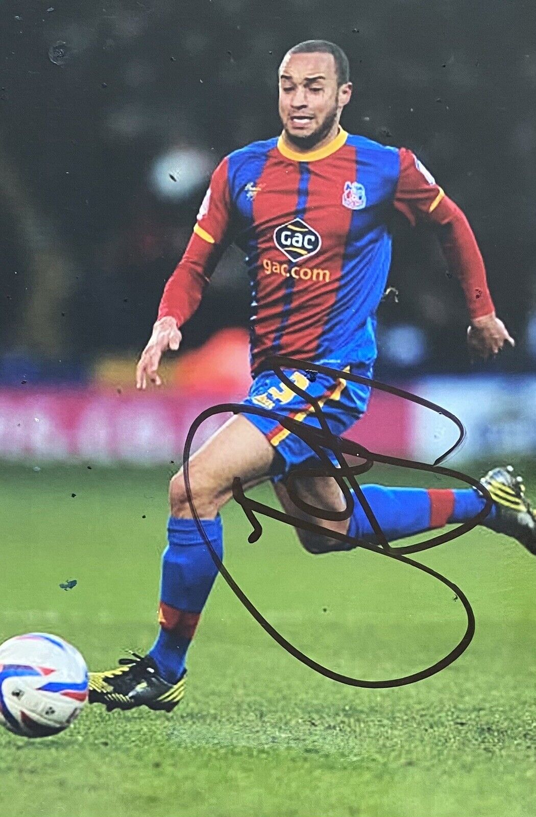 Ashley Richards Genuine Hand Signed Crystal Palace 6X4 Photo Poster painting