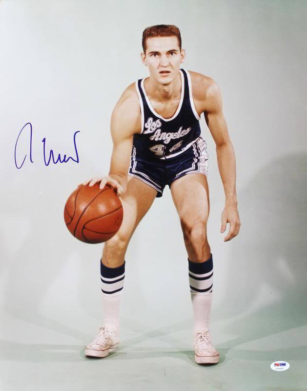 Lakers Jerry West Signed Authentic 16X20 Photo Poster painting Autographed PSA/DNA #U70629