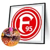 Diamond Painting -DIY Round Drill Team Logo(40X40CM)