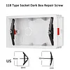 86 118 Type Switch Socket Bottom Box Repair Screw Broken Old Mounting Box Fast Recovery Simple Installation Without Dismantling