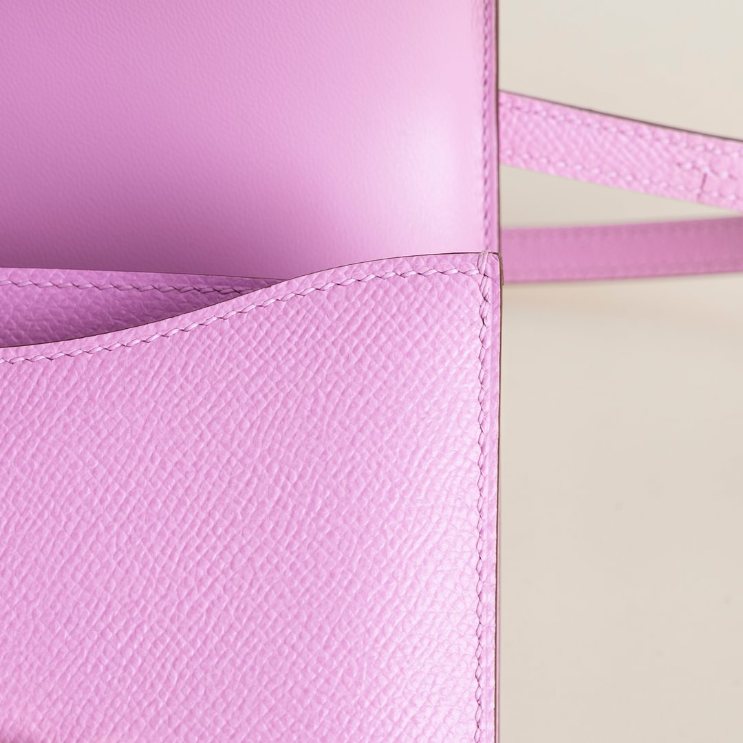 Constance 18CM Epsom X9 Mauve Sylvestre GHW