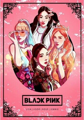 BLACK PINK PROMO POSTER - Photo Poster painting POSTER INSERT PERFECT FOR FRAMING