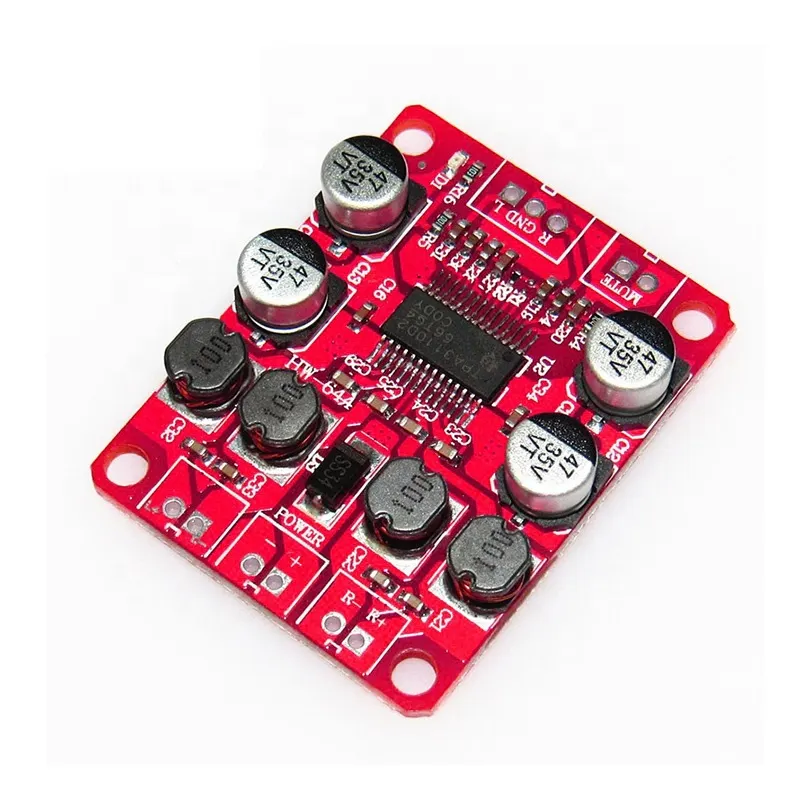 Digital Amplifier Board Dule Channel Stereo TPA3110 2*15w Stereo Power Amplifier with Mute Interface
