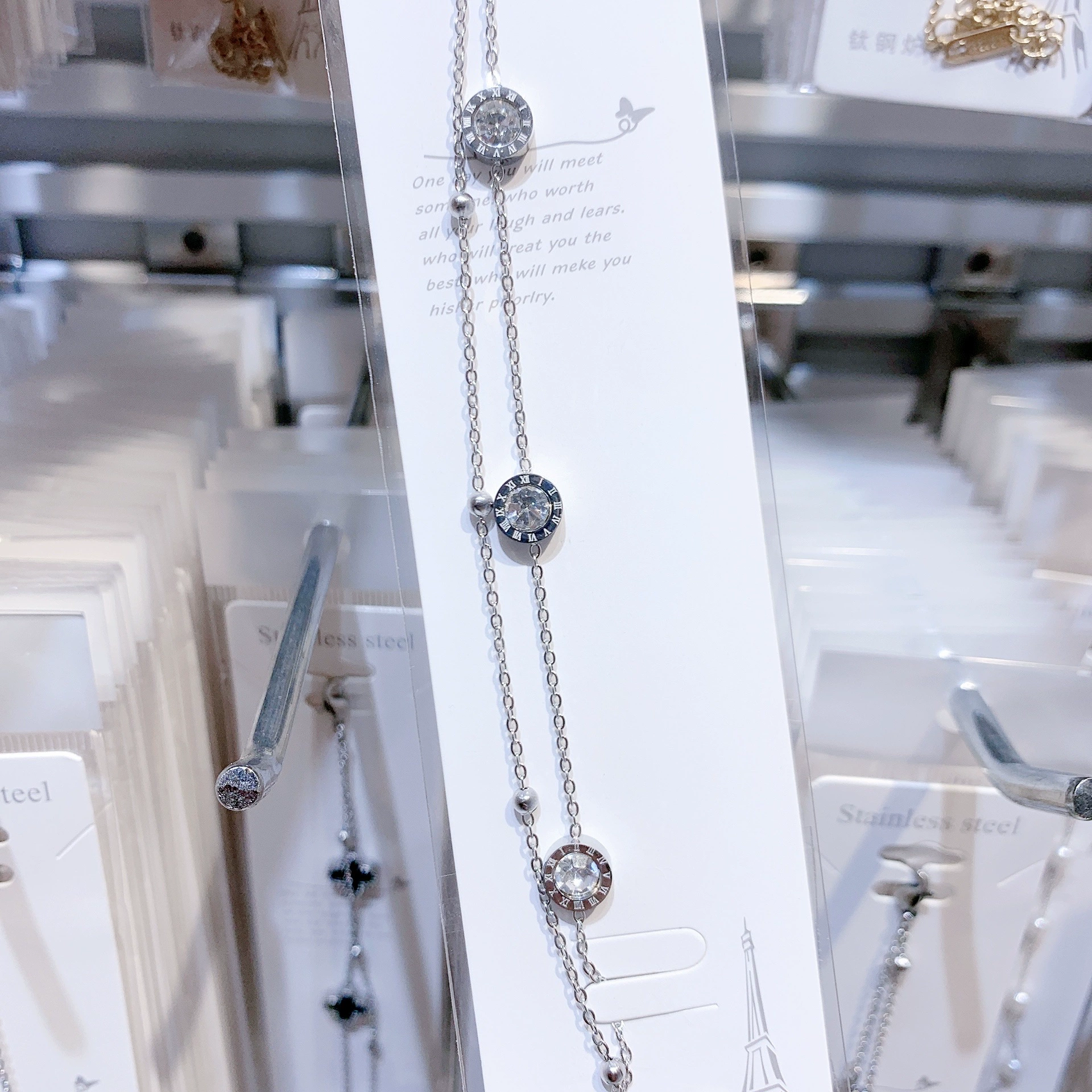 Zirconia Titanium Steel Bracelet