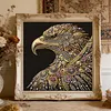 Kits sp&eacute;ciaux de peinture en diamant en forme d&rsquo;aigle en forme de per&ccedil;age partiel DIY pour adultes d&eacute;butants d&eacute;coration int&eacute;rieure peintures de diaman