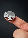 Stainless Steel Mini Compact Bottle Opener & EDC Cutter Multifunctional Bottle Opener Keychain Tool Small Pocket Knife for Packages Camping DIY & Everyday Carry Gear