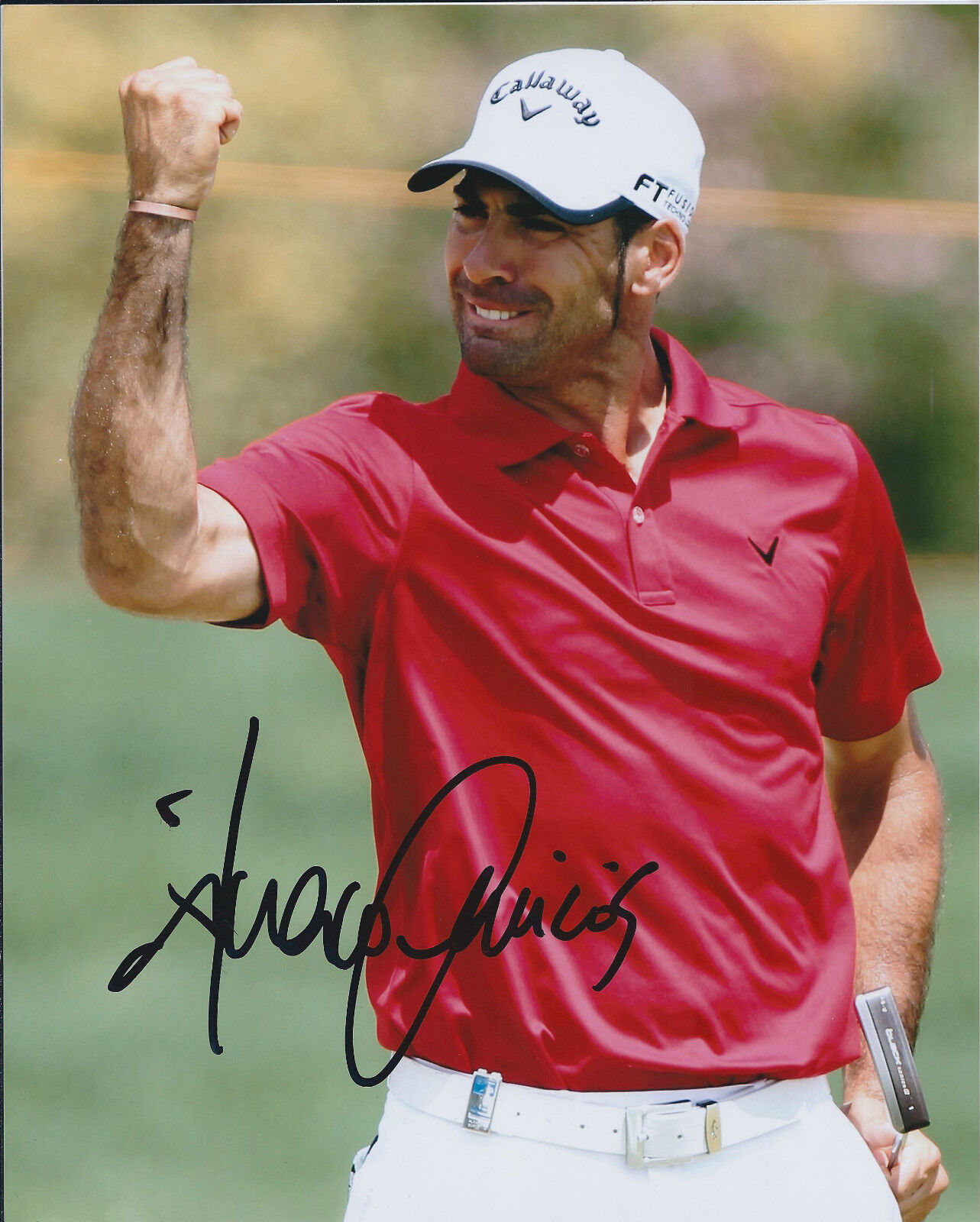 Alvaro Quiros IN PERSON SIGNED Authentic Autograph 10x8 Photo Poster painting AFTAL COA Callaway