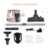 TINTON LIFE Cordless Handheld&Stick Vacuum Cleaner for Home Wireless Vacuum Cleaner aspirateur VC810