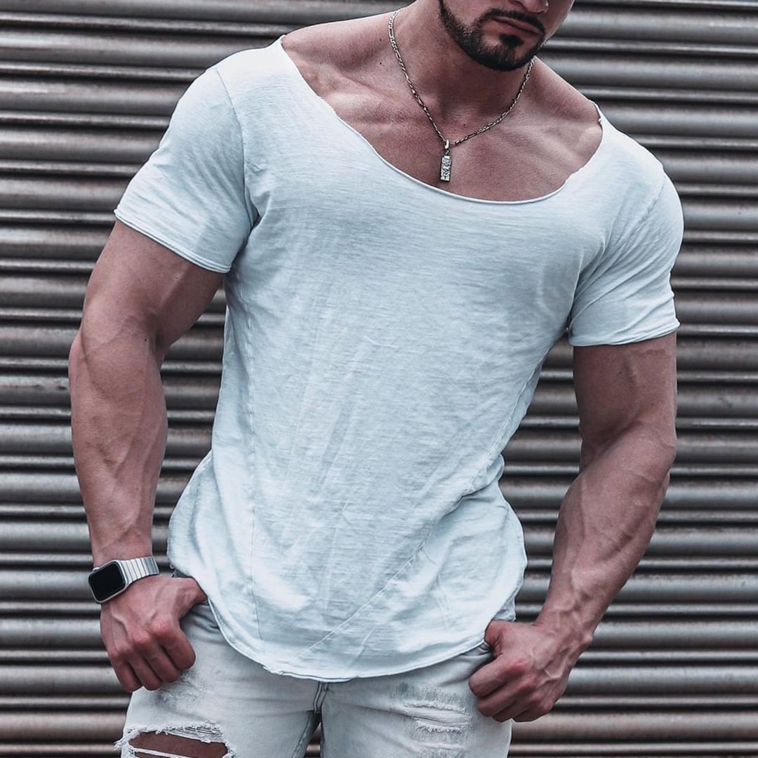 Men's Casual Cotton T-Shirt