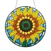 Diamond Painting Sunflower Pendant for Home Garden