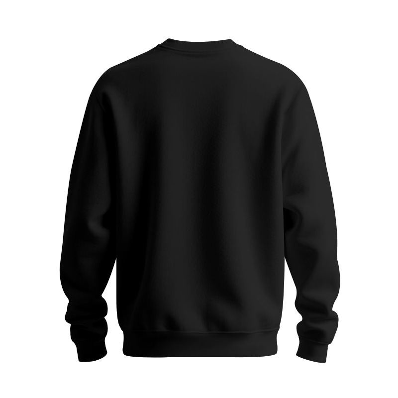 2025 Men’s Autumn/Winter Crewneck Sweatshirt Fleece-lined Warm Simple Loose Fit Classic Style Sweatshirt