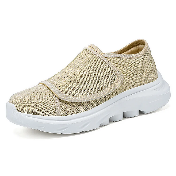 Women Velcro comfortable shoes breathable casual shoes Radinnoo.com
