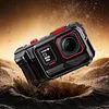 Quick Release Holder Mount for Insta360-AcePro2 Aluminum Frame Protective Frame Housing Case with Cold Shoe Mounts 1/4 Threaded Hole for Video Light Microphone