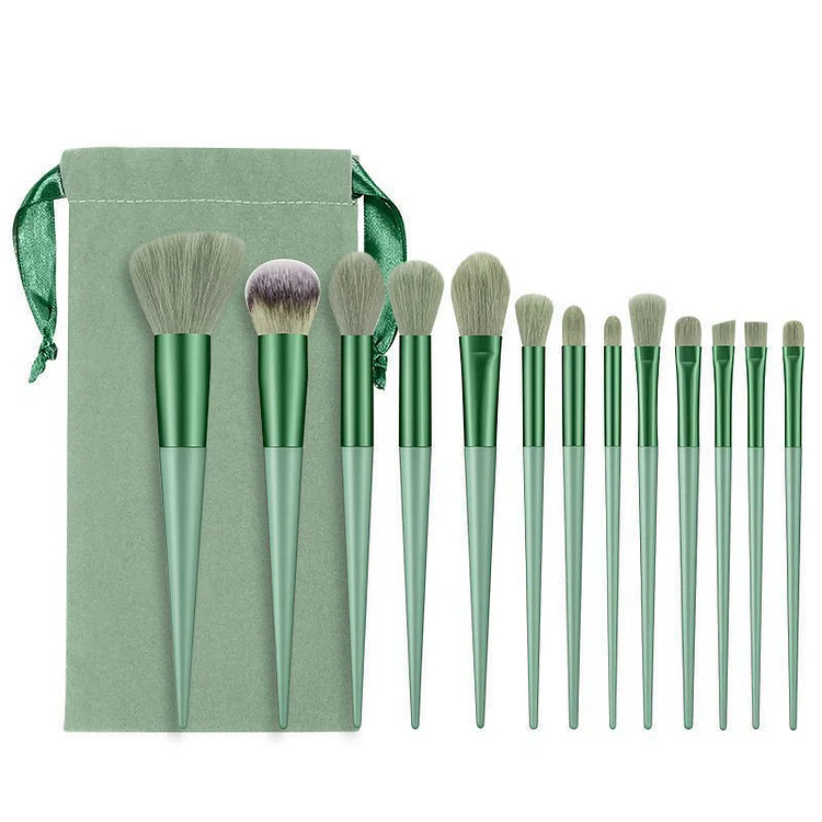 Aprileye Sijiqing 13 pieces makeup brush set lip brush concealer brush eye shadow brush full set of beauty tools