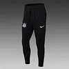 Joyfball 2025/2026 Corinthians Half-Pull Training Suit Black Football Shirt 1:1 Thai Quality