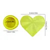 Bo&icirc;tier de rangement en cire en forme de c&oelig;ur pour peinture en diamant, bo&icirc;tier portable pour cire pour diamants pour adultes, accessoires et outils pour bricolage