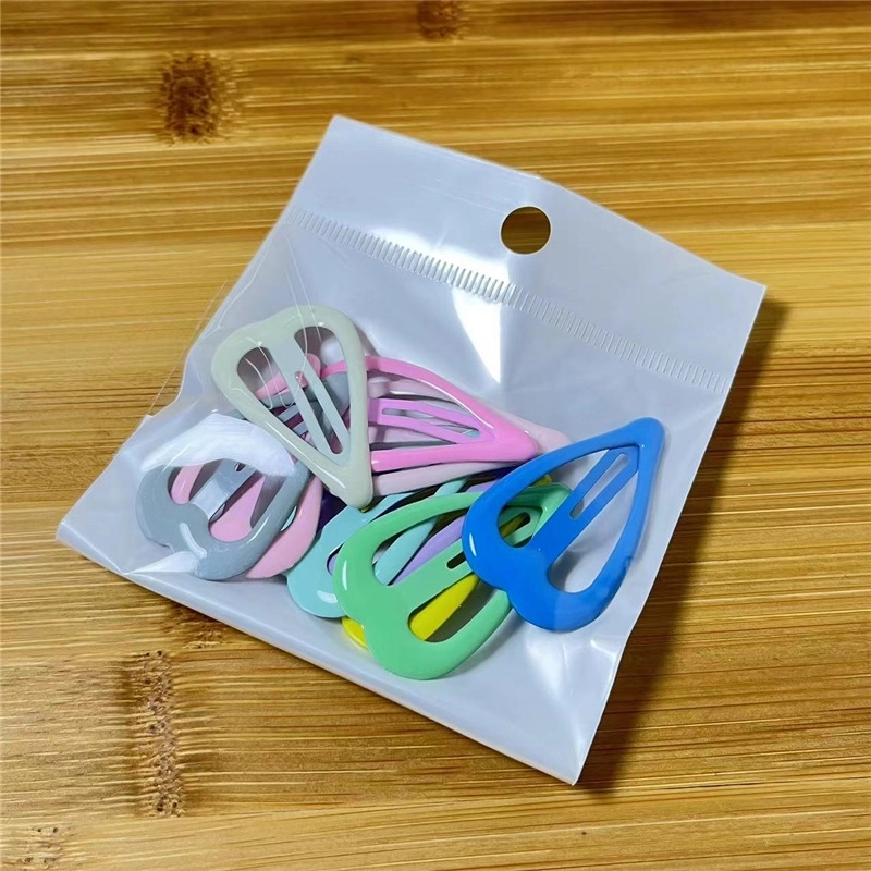 Sweet BB Clip Cream Color Broken Hair Headdress Oil Drop Cute Hair Clip Children’s Bangs Paint Edge Clip Candy Color