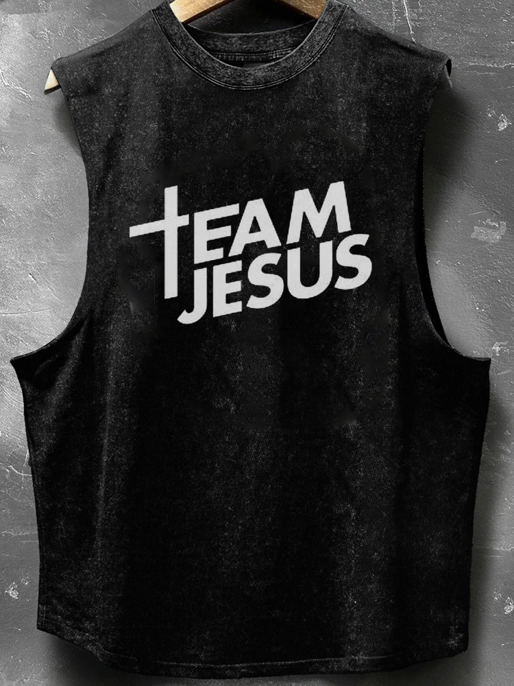 Tame Jesus Washed Short Sleeved Vest