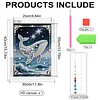 Diamond Painting-DIY Special Shaped Drill Pearl Painting Whale(30x40cm)