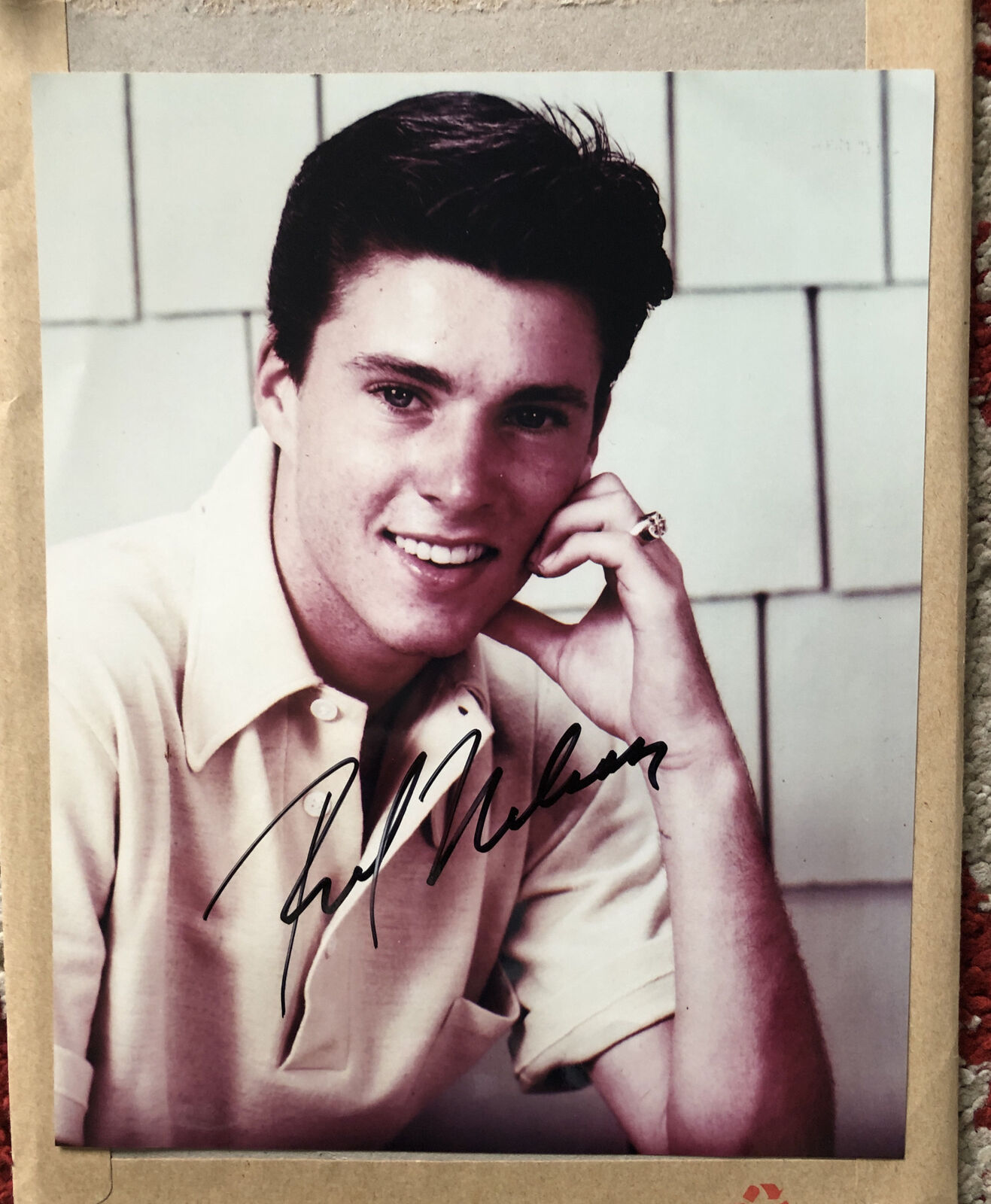 Ricky Nelson Signed Photo Poster painting Rock N Roll Rockabilly 50’s 60’s