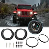 7 Inch Headlight Mount Bracket Mounting Retaining Set for  Wrangler JK 07-17