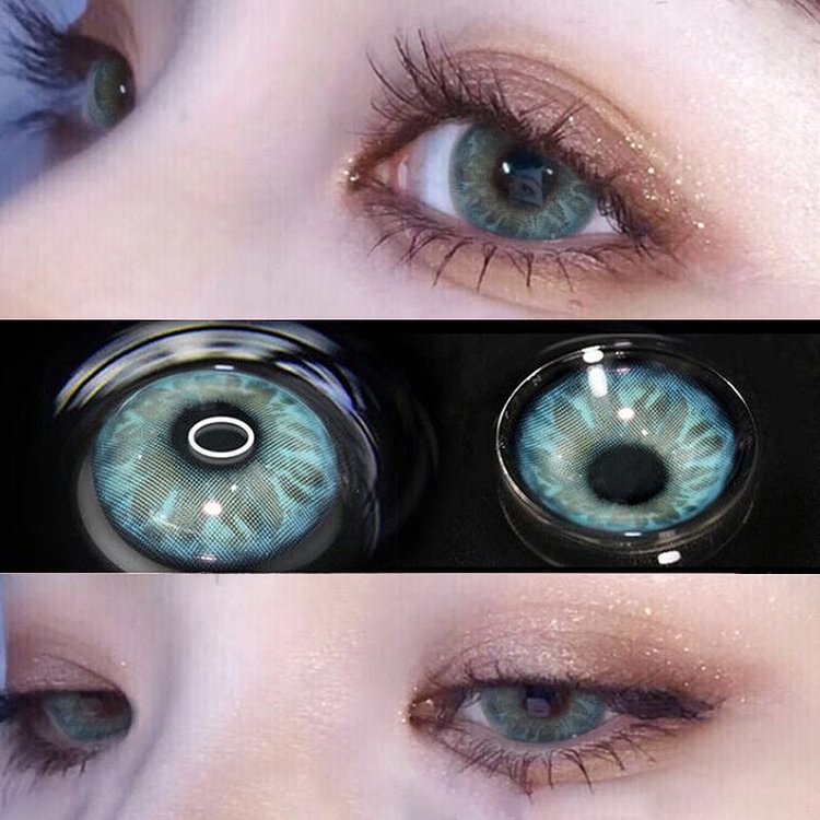 Princess Nevula Gray Green Colored Contact Lenses Contacts BE728