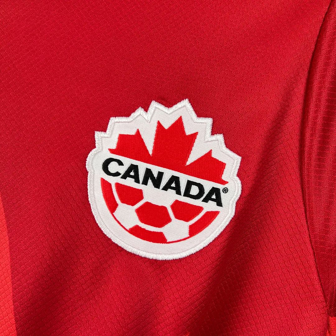 2026 Canada National Home Soccer Jersey Thai Quality