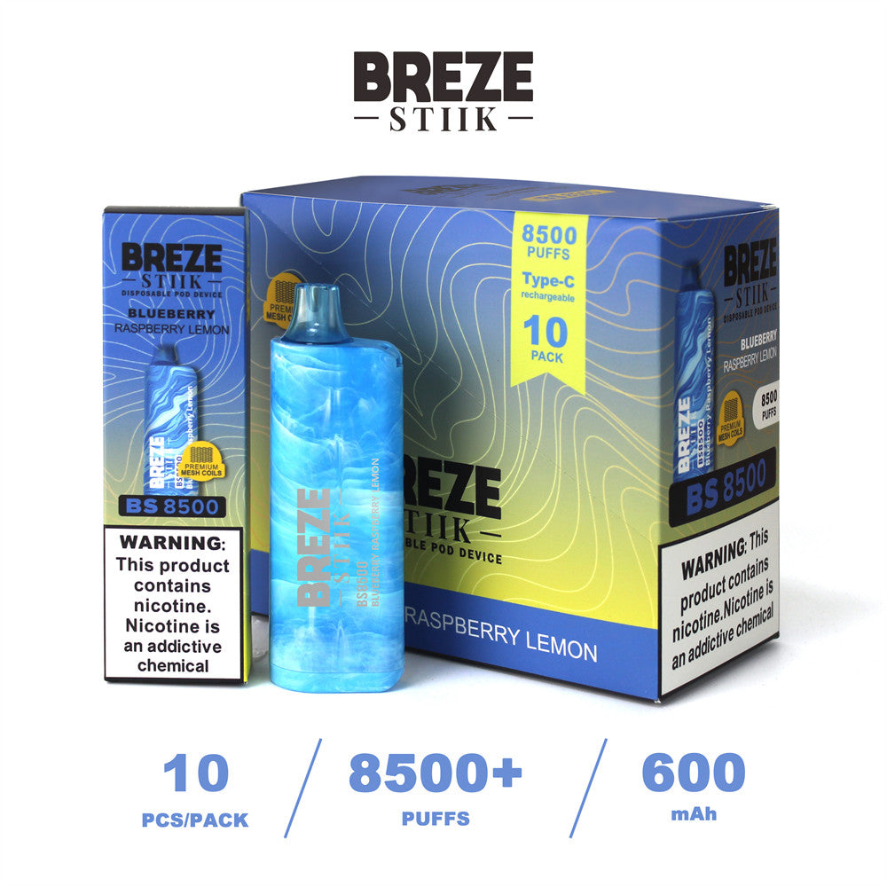 Breze Stiik BS8500 Disposable Vape Wholesale BREZE STIIK OPVape