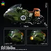Bulma's Variable Motorcycle No.19 with LED - Dragon Ball Resin Statue - JacksDo Studios