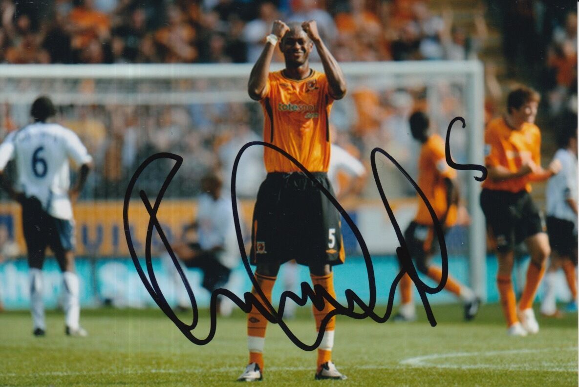 HULL CITY HAND SIGNED ANTHONY GARDNER 6X4 Photo Poster painting.