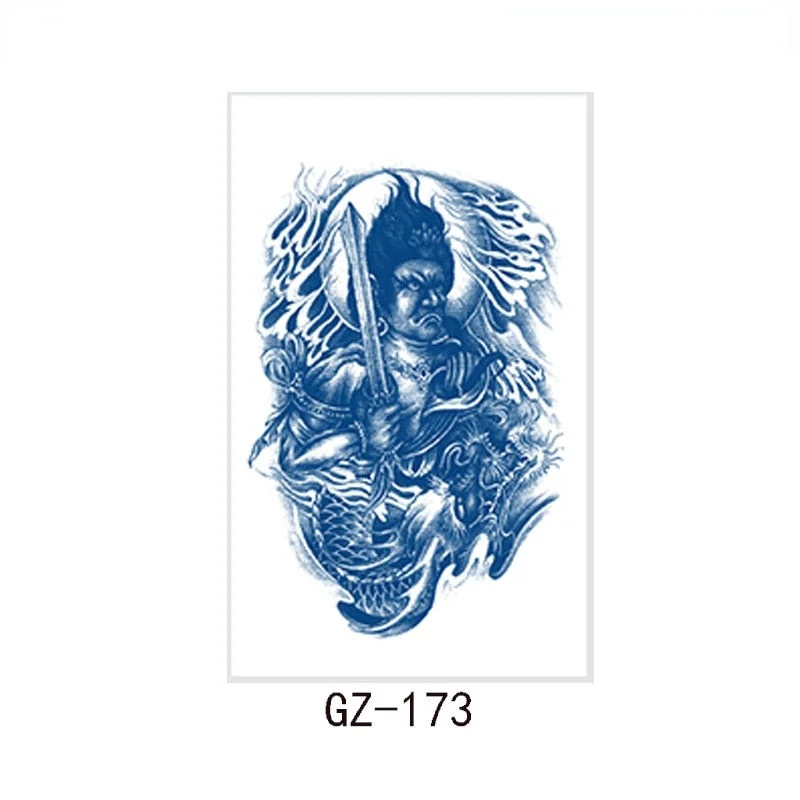 2021 new net celebrity herbal juice tattoo stickers semi-permanent waterproof sweat tattoo tattoo stickers