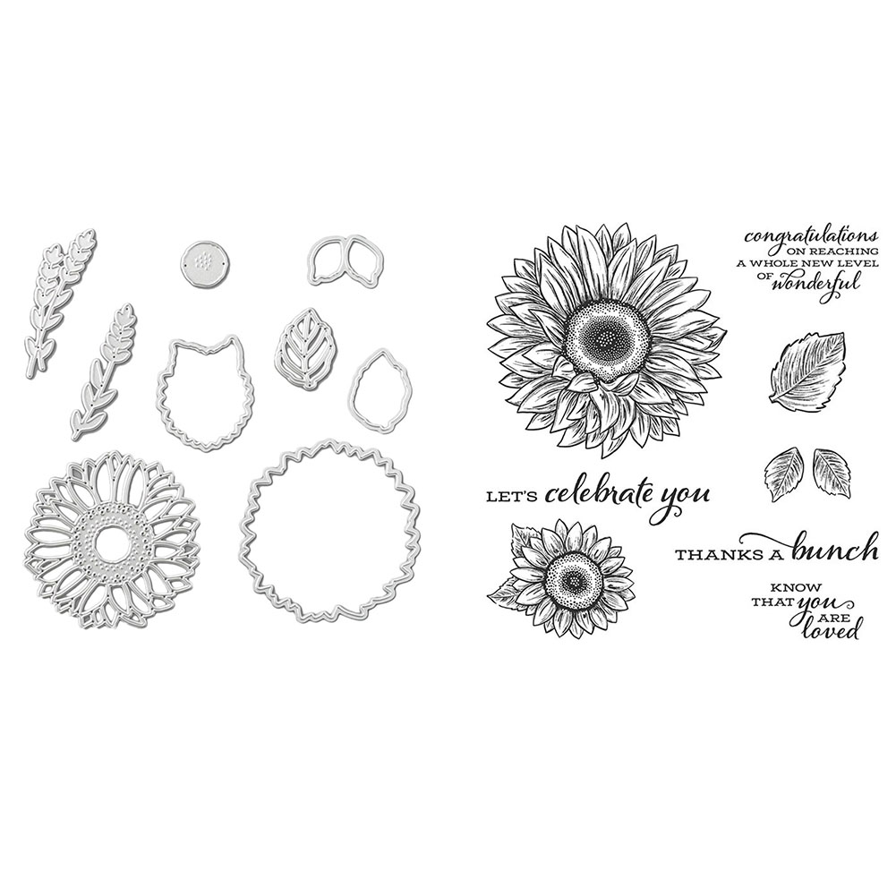 

Sunflower - Paper Craft Cutting Dies, 501 Original