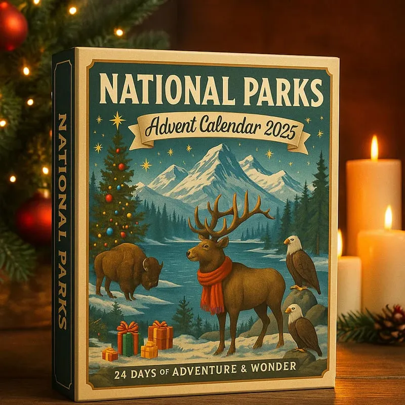 National Parks Advent Calendar 2025 – 24 Days of Adventure & Wonder