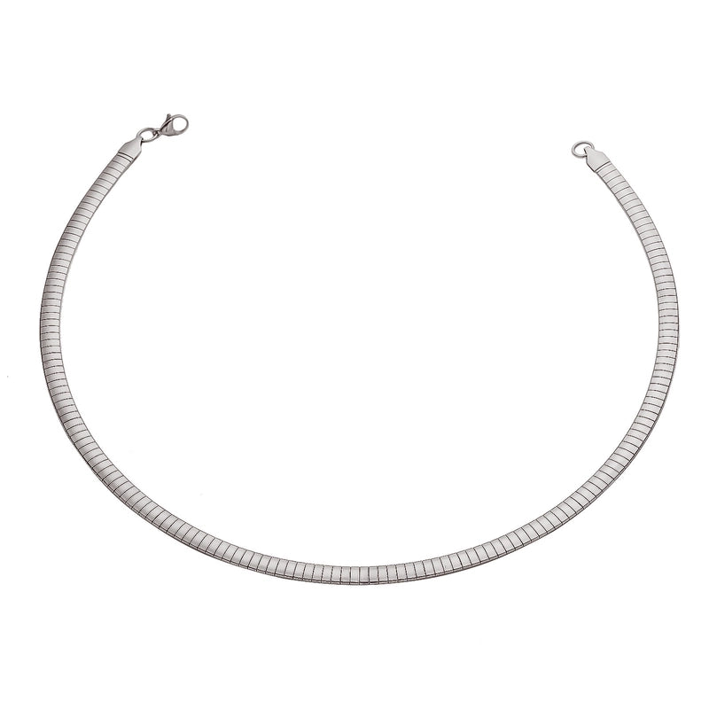 Basic Modern Style Classic Style Geometric Titanium Steel Plating Choker