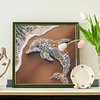 Diamond Painting-DIY Crystal Rhinestone Beach Stones Dolphins