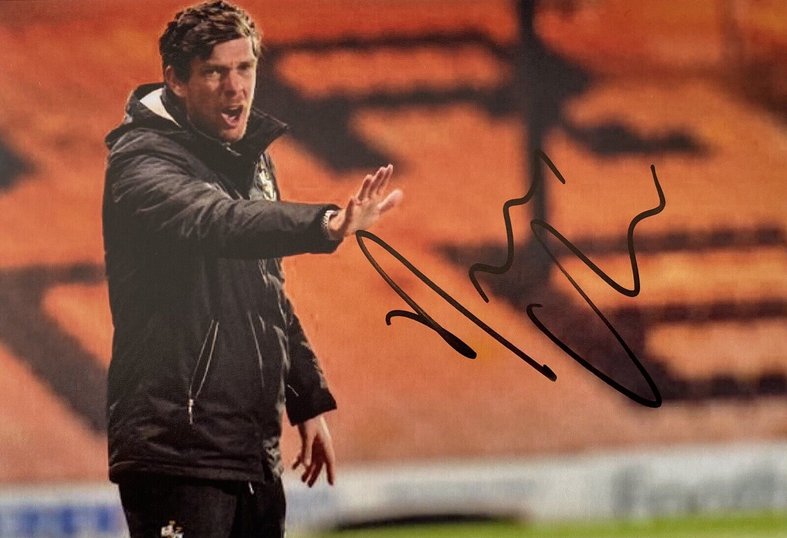 Darrell Clarke Genuine Hand Signed Port Vale 6X4 Photo Poster painting