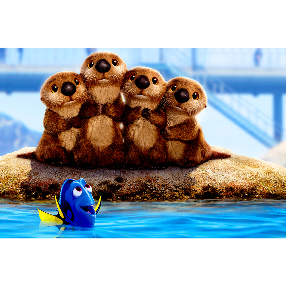 

Four Cute Animals - 1000 Pieces Jigsaw Puzzle, 501 Original