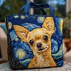 Dreamy Chihuahua Quilted Tote Bag GFTONT2658