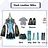 [Wetrose] In Stock Miku Cosplay Costume V2 01 Classic Female Male Fanart Vocaloid Anime Dress Kawaii Leather Latex Cos Wig Shoes Full Set