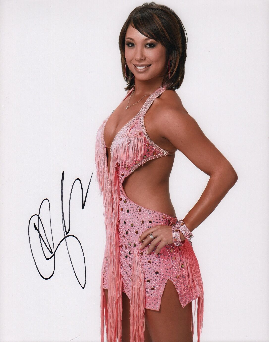 Cheryl Burke signed 11x14 Photo Poster painting