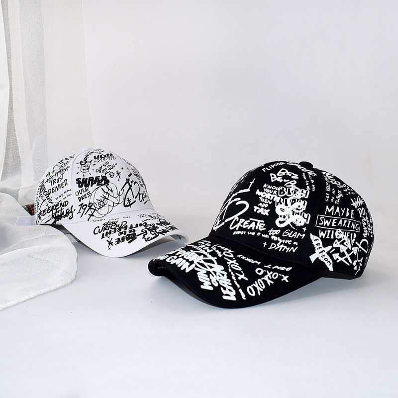 Hat men's summer tide brand Korean style caps couple casual baseball caps