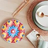 [Upgrade]6pcs/set DIY Diamond Painting Waterproof Case Classic Mandala Coaster Gift Decor Set