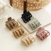 6PCS Morandi Colors Ponytail Hair Claws