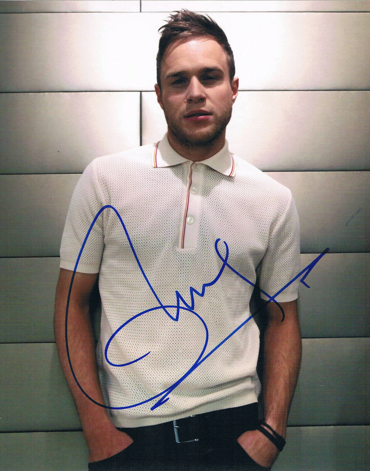 Olly Murs 1984- genuine autograph Photo Poster painting 8x10