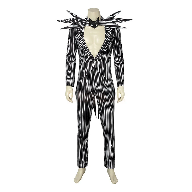 The Nightmare Before Christmas Jack Skellington Suit Cosplay Costume
