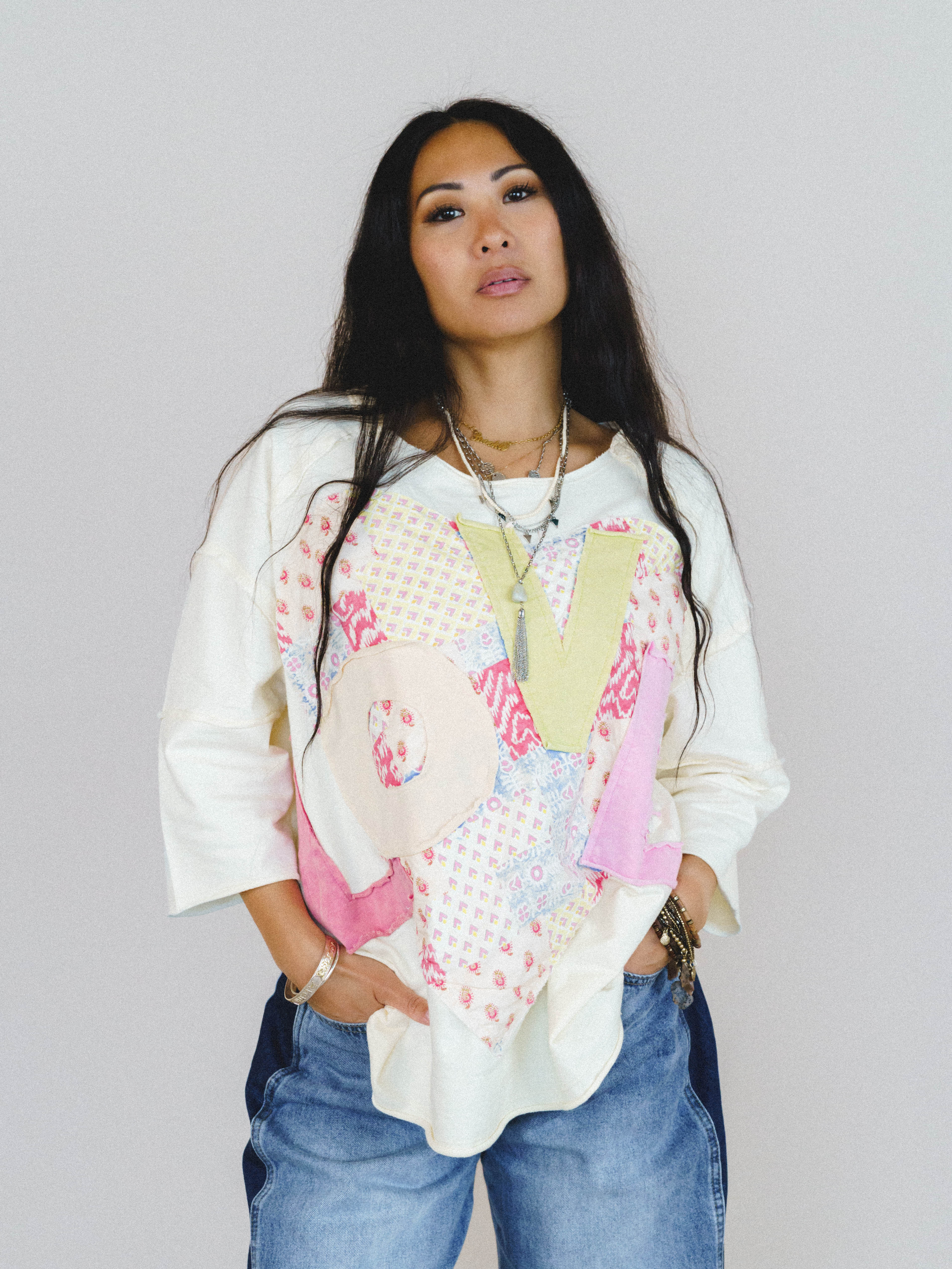 All in Love Tee - Cream