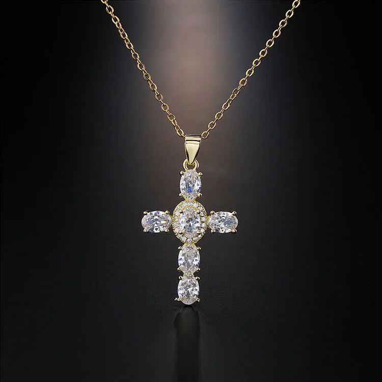 Collar Cross Necklace