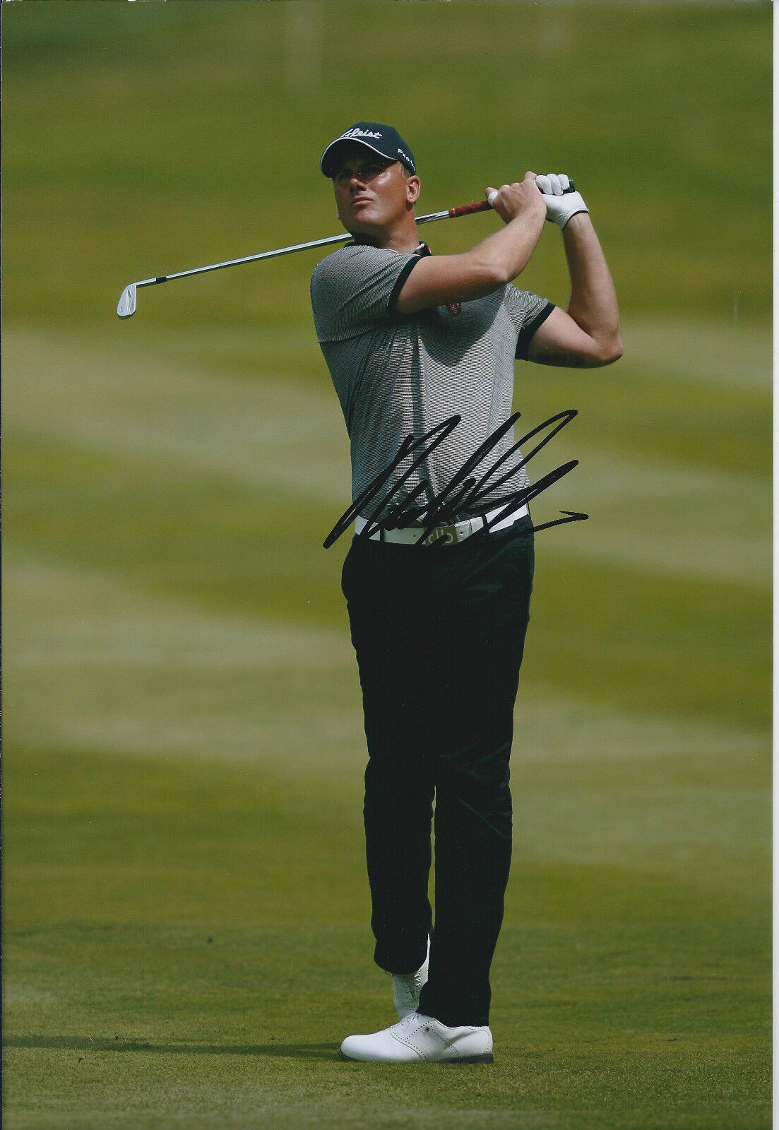 Henrik STENSON SIGNED AUTOGRAPH 12x8 Photo Poster painting AFTAL COA Swedish Golf Great