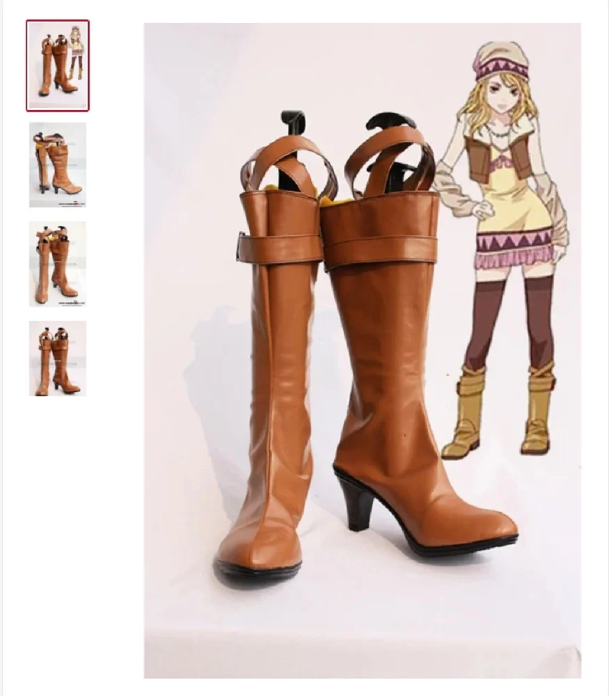 Tiger Bunny Karina Lyle Cosplay Boots Shoes
