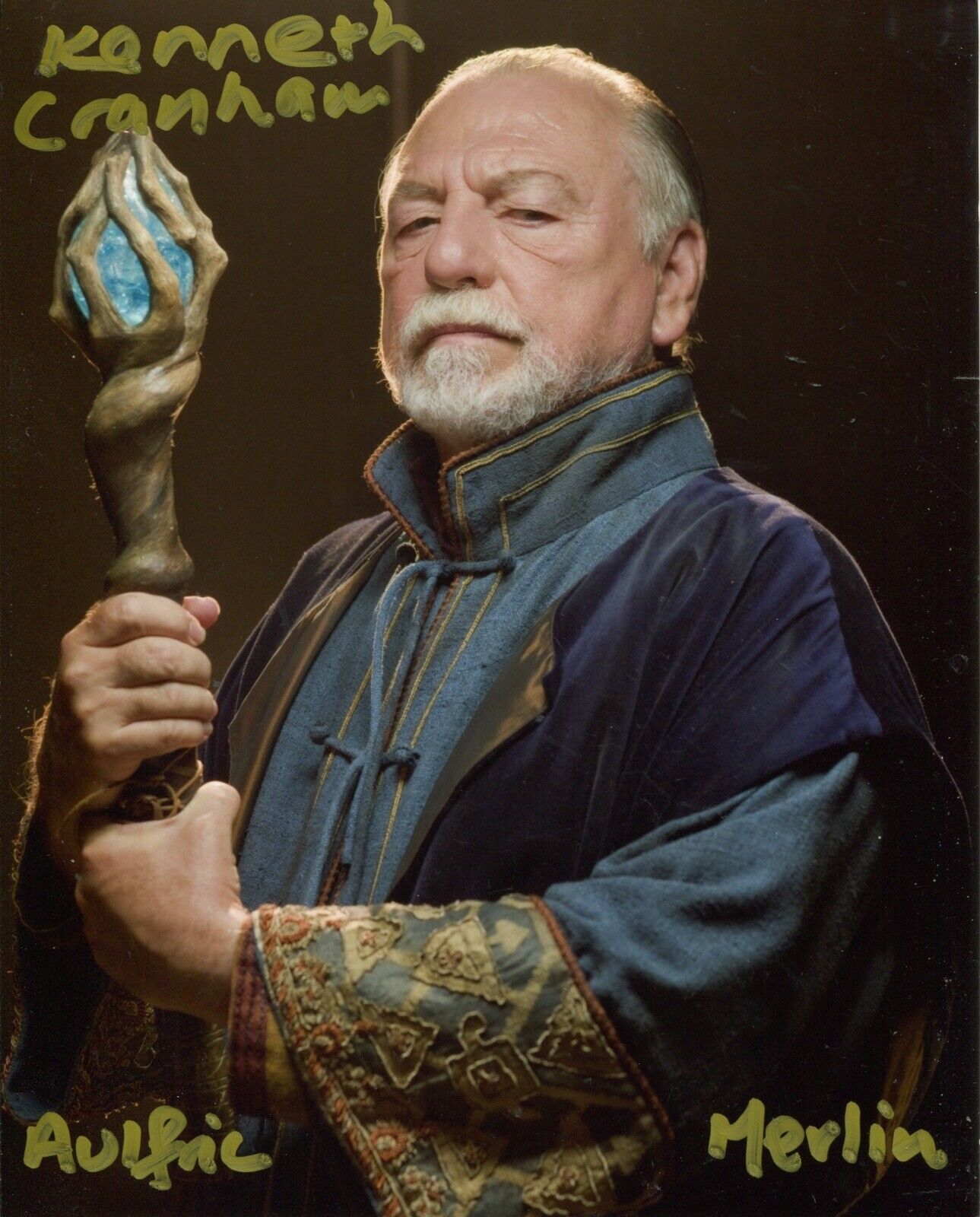 Actor Kenneth Cranham signed MERLIN 8x10 Photo Poster painting - UACC DEALER